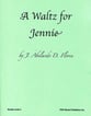 A Waltz for Jennie Orchestra sheet music cover